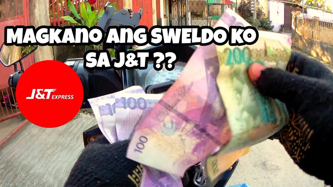 Malaki ba o maliit ang sahod ko sa J&t bilang isang delivery rider? Alamin.