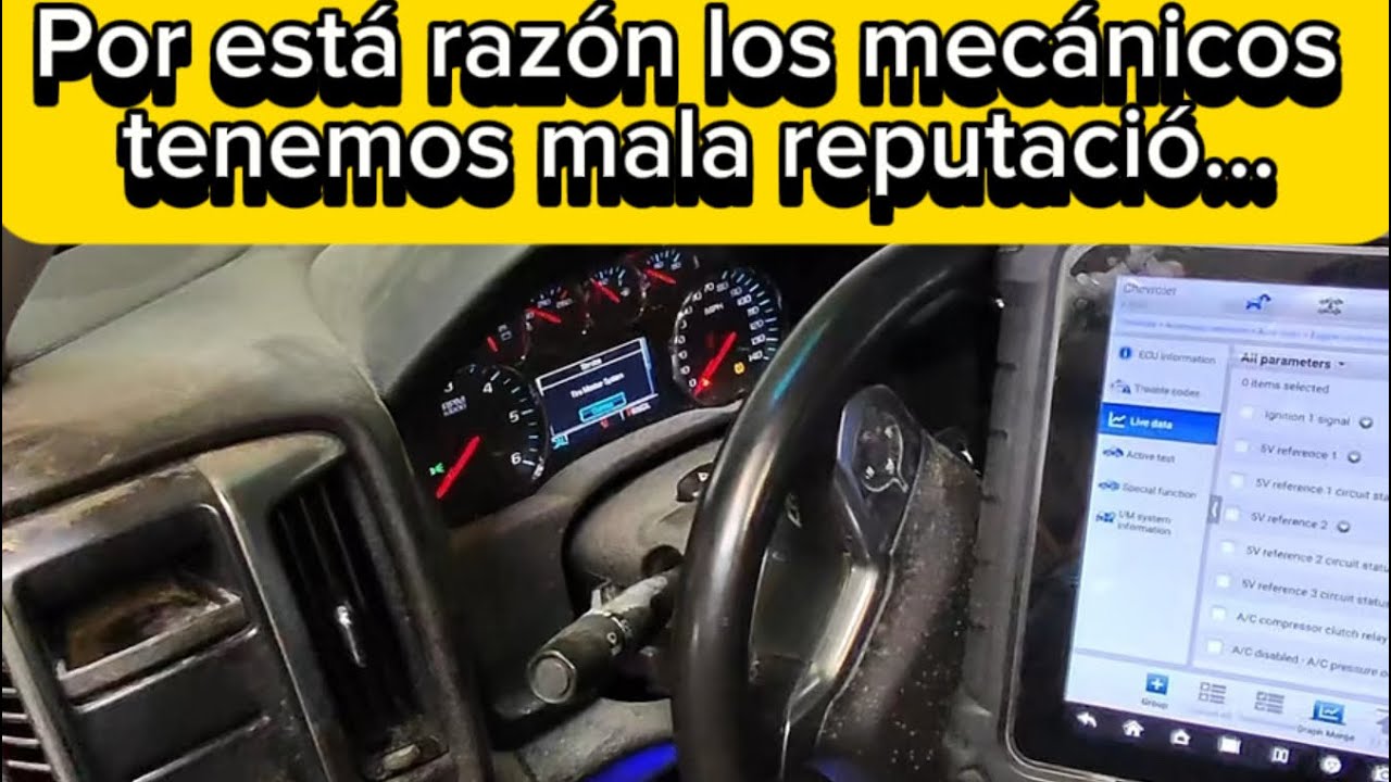 Por esto no nos quieren a los mecánicos …2018 Chevy Silverado no enciende  
