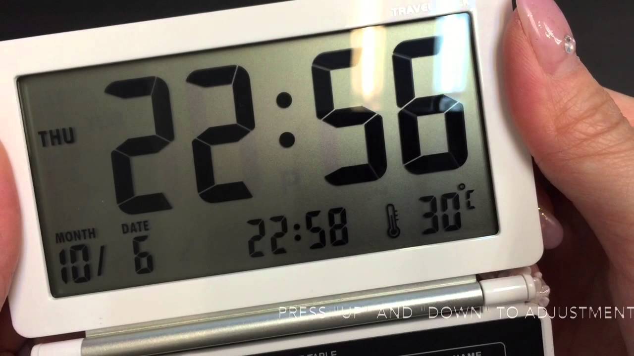 JCC Travel Pocket Pocket Fold Alarm Clock Review -AQ141