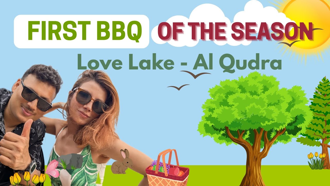 BBQ Date at Love Lake Dubai 🔥🌴 | Relaxing Evening in Al Qudra Desert | Dubai Vlog 2025