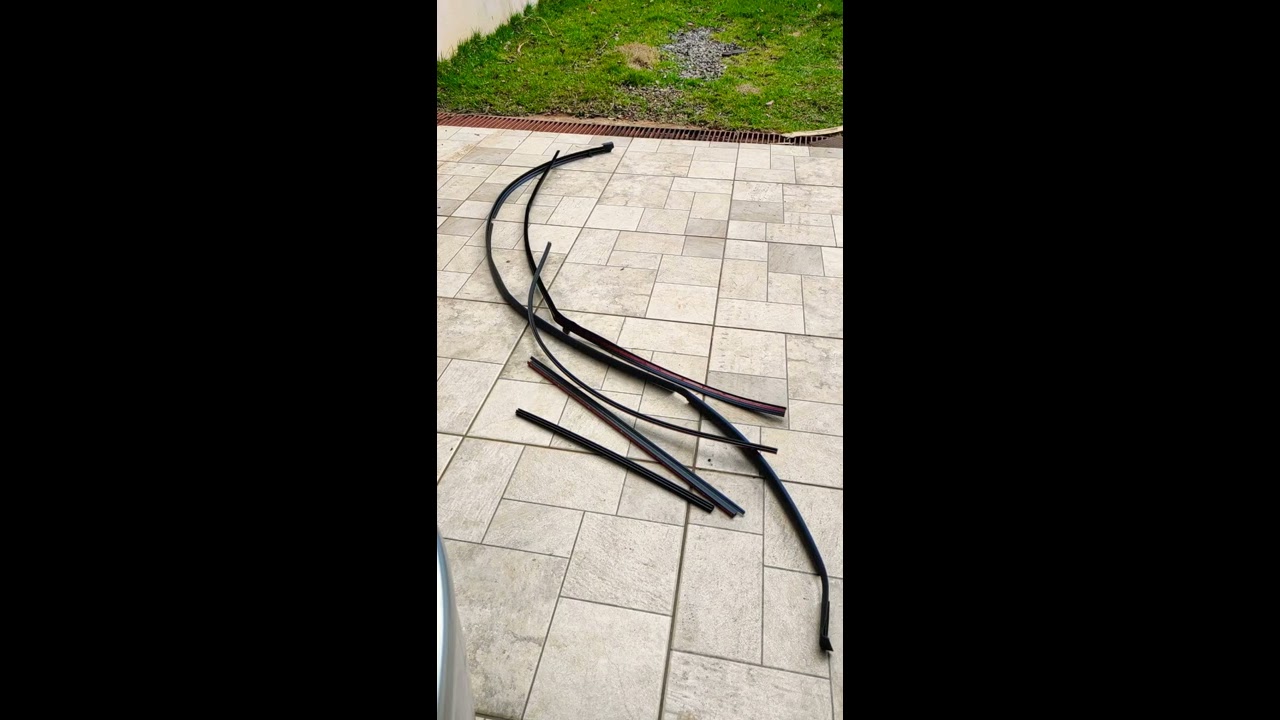 Troca da pingadeira da Parati com rack (do mercado livre)