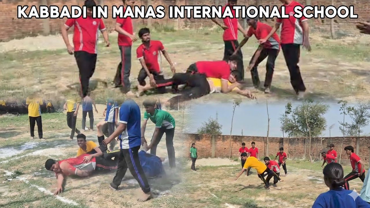 Kabbadi in Manas International School #schoollife #students #sports #kabaddi #darbhangamithila 