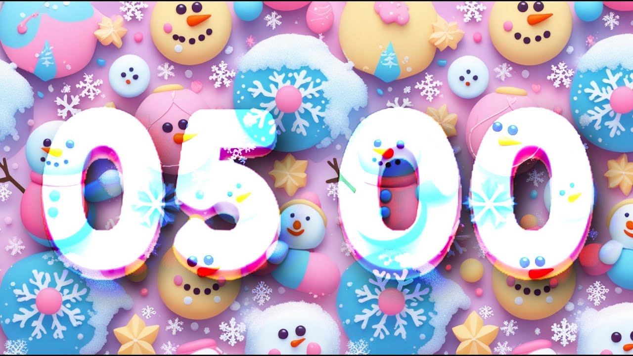 5-Minute Classroom Timer ⛄ Snowman Winter Theme | Quick & Cute Countdown for Class Breaks