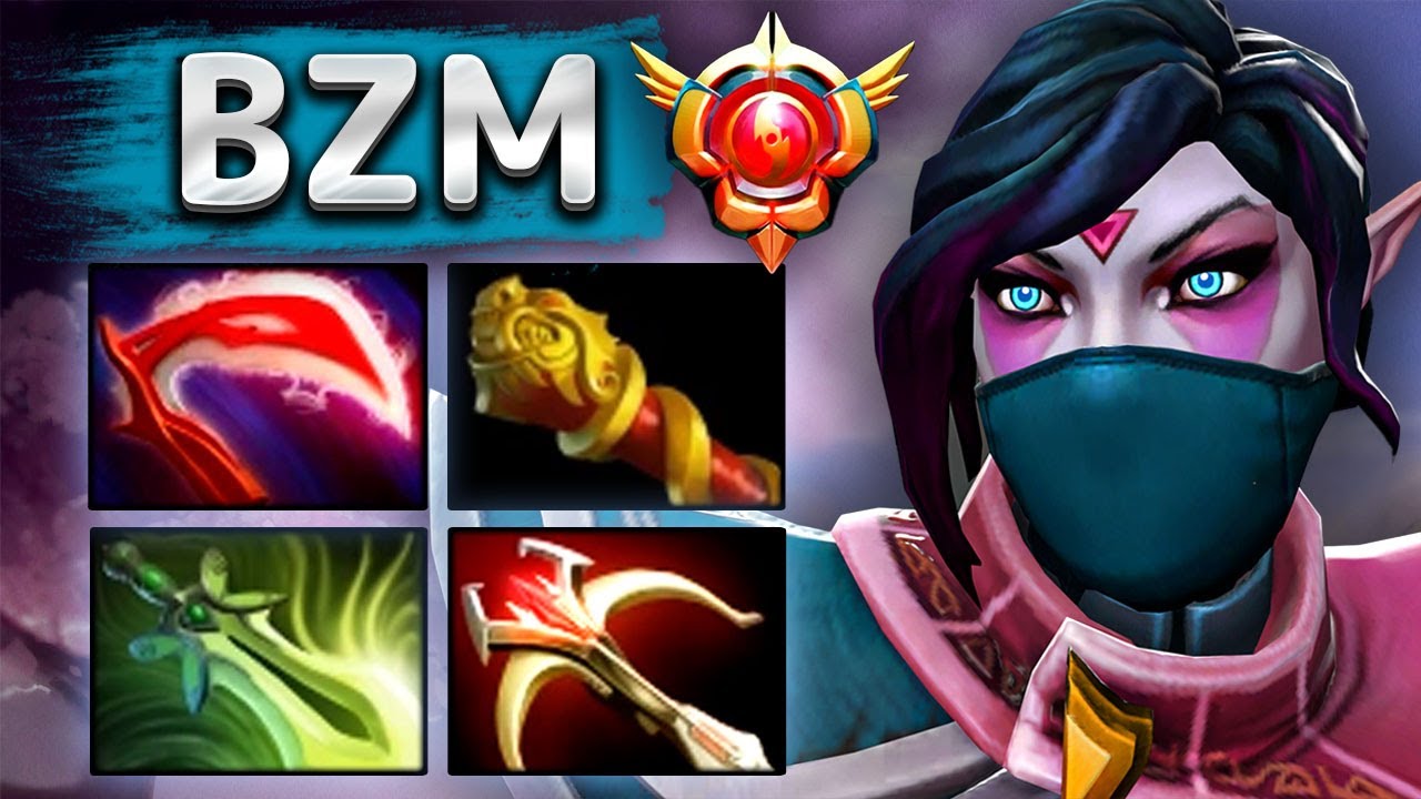 30 LVL Темпларка от БЗМа! - BZM Templar Assassin 7.35 DOTA 2