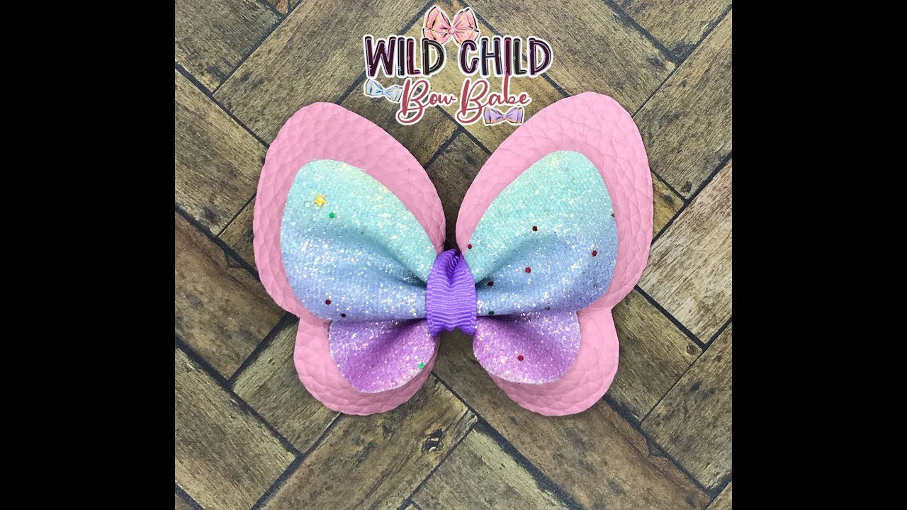 Butterfly Hair Bow Template Tutorial