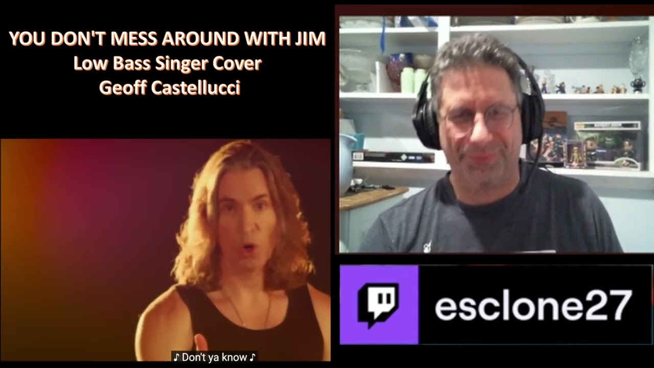 Deep Base Cover by Geoff Castellucci Don't Mess Around with Jim REACTION