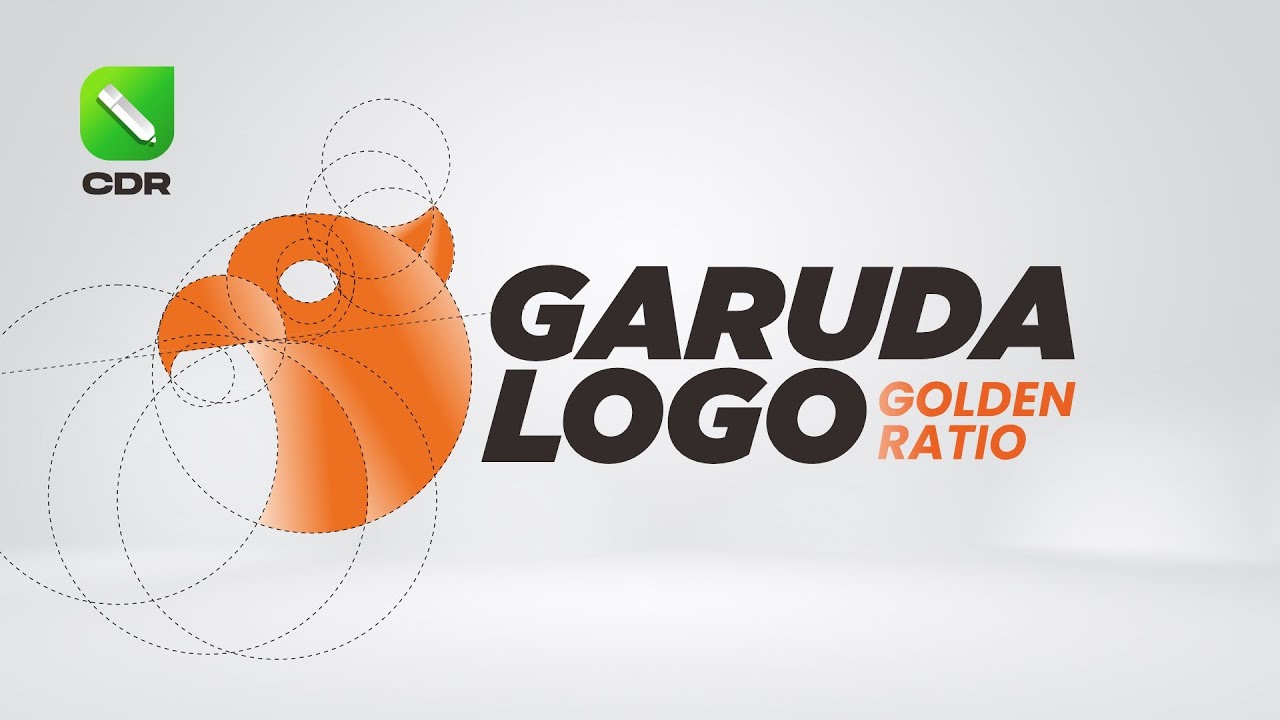 TUTORIAL DESAIN LOGO GARUDA GOLDEN RATIO DENGAN COREL DRAW  |  ANU EPS41