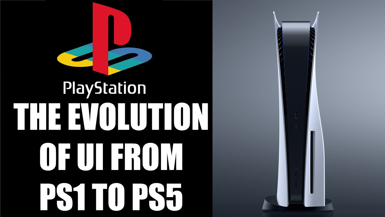 The Evolution of PlayStation Console UI