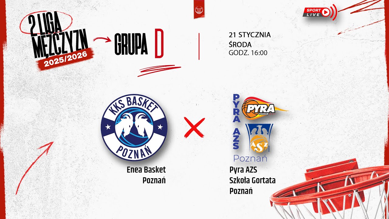 Enea Basket Poznań - Pyra AZS Szkoła Gortata Poznań (2 LM)
