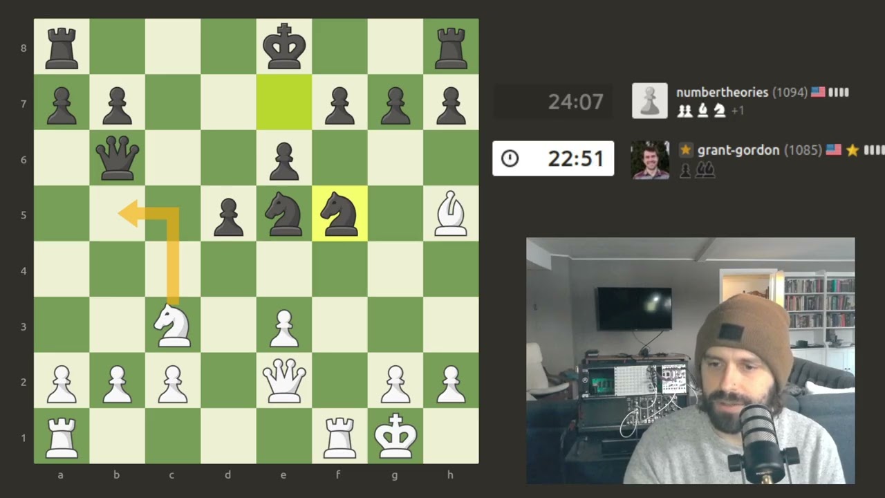 Day 41 :: Daily Chess :: 1085 :: 1077