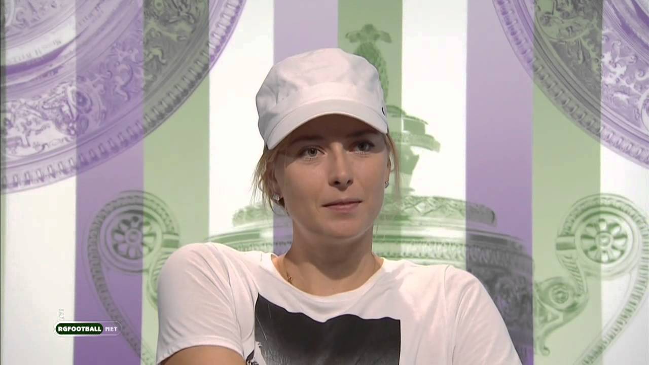 Мария Шарапова - интервью в программе Гейм, Сет и Матч ( День 1-й на Уимблдоне 2015 )
