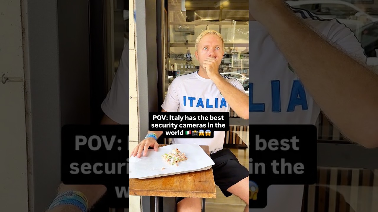 Italy Has The Best Security Cameras 📸🇮🇹 #italy #italian #goviral #fyp #italia #nonna #roma #rome