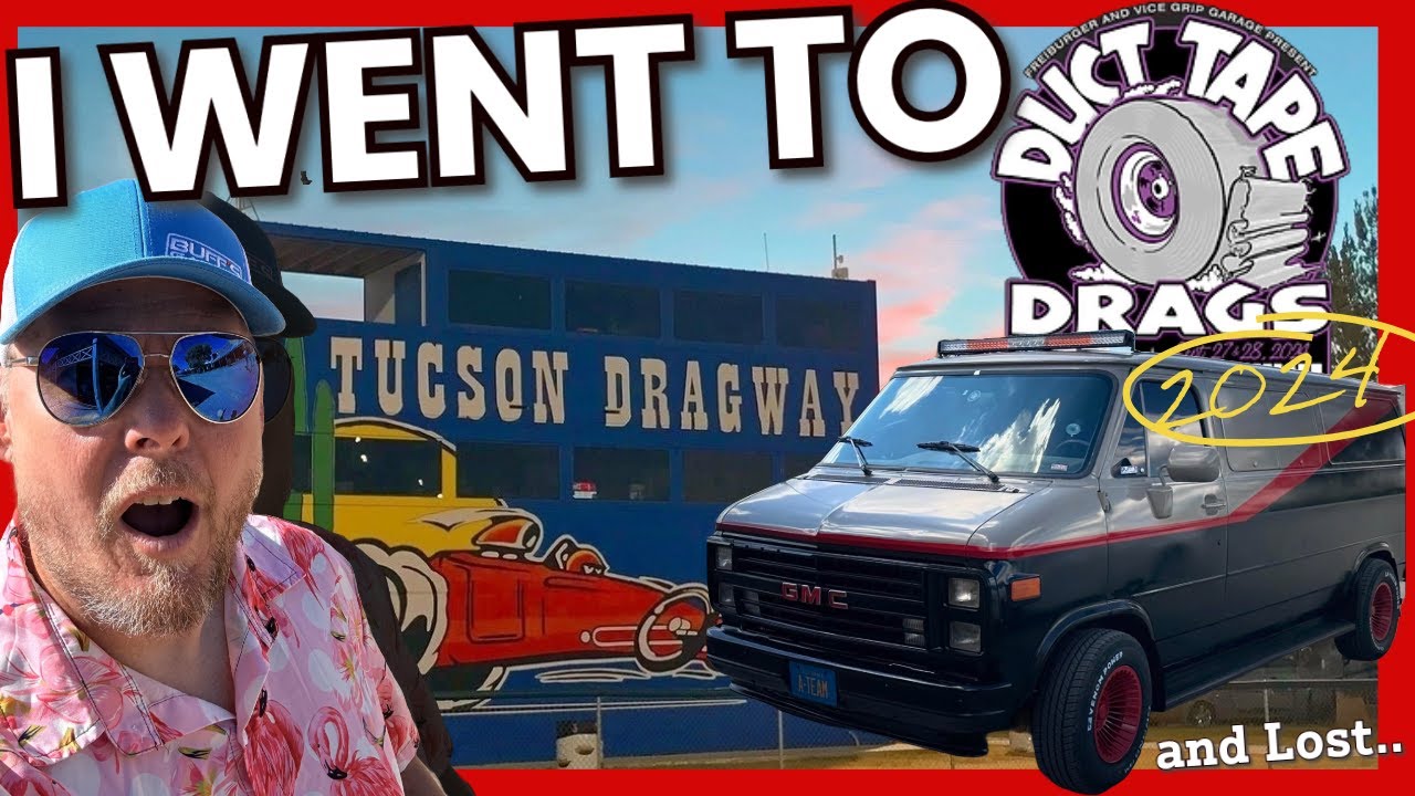 Driving the A-Team Across The Country To Duct Tape Drags 2024