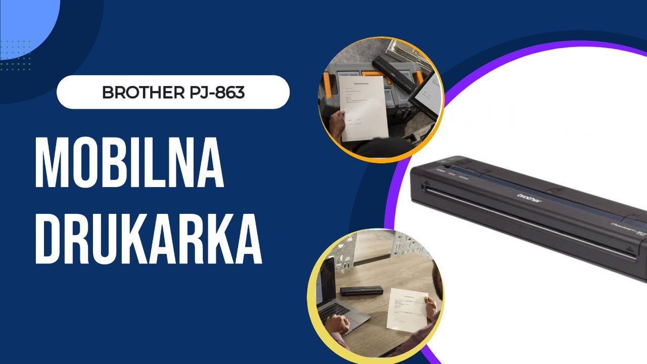 Drukarka Kt&oacute;ra zmieści się w plecaku! | Brother PJ-863 [2024]
