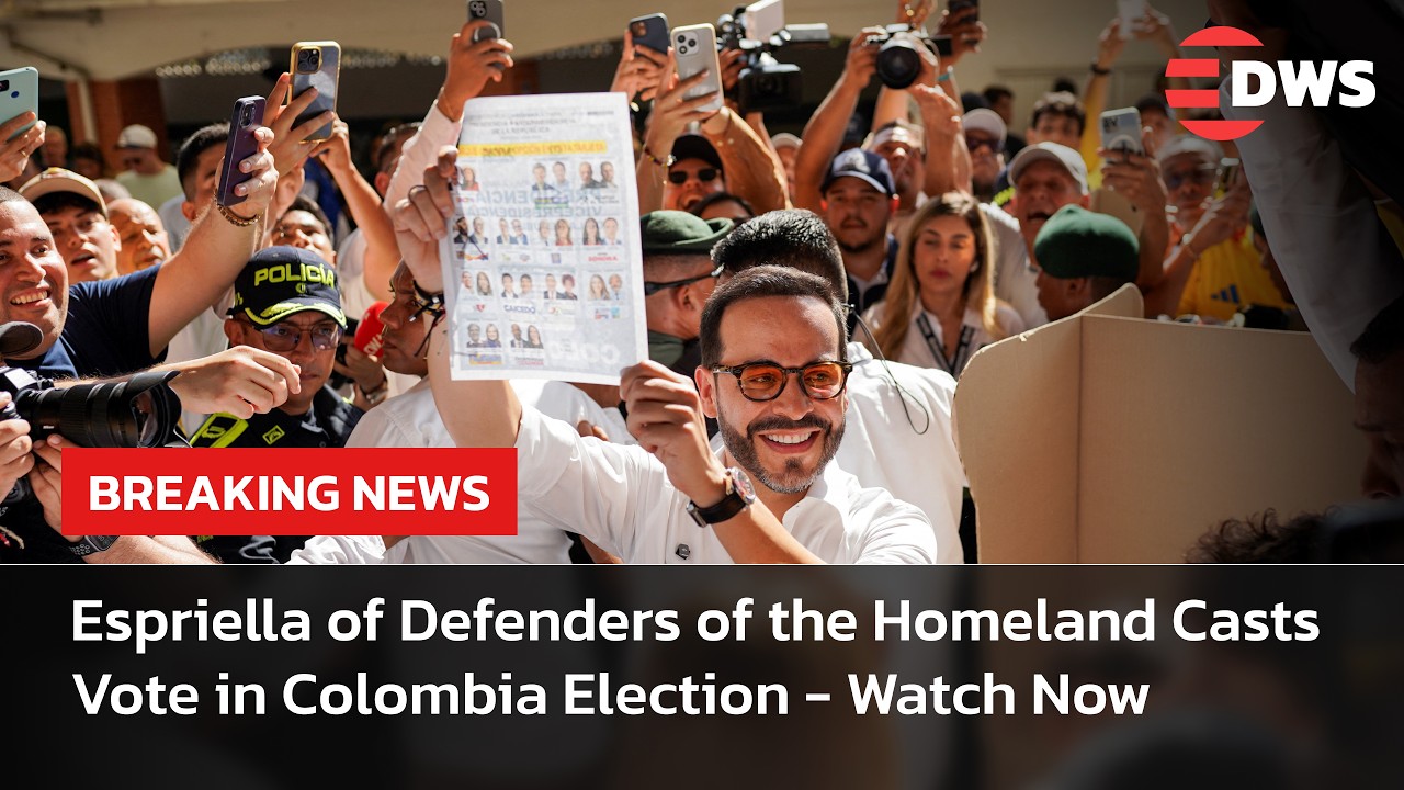 BREAKING: Colombian Presidential Candidate Abelardo de la Espriella Casts Vote on Election Day |AC14