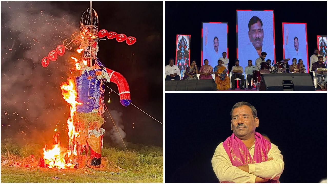 Indrakaran Village Dussehra Celebrations 2025 | Ravan Dahan | Organised By Nayakwadi Yadagiri Patel 