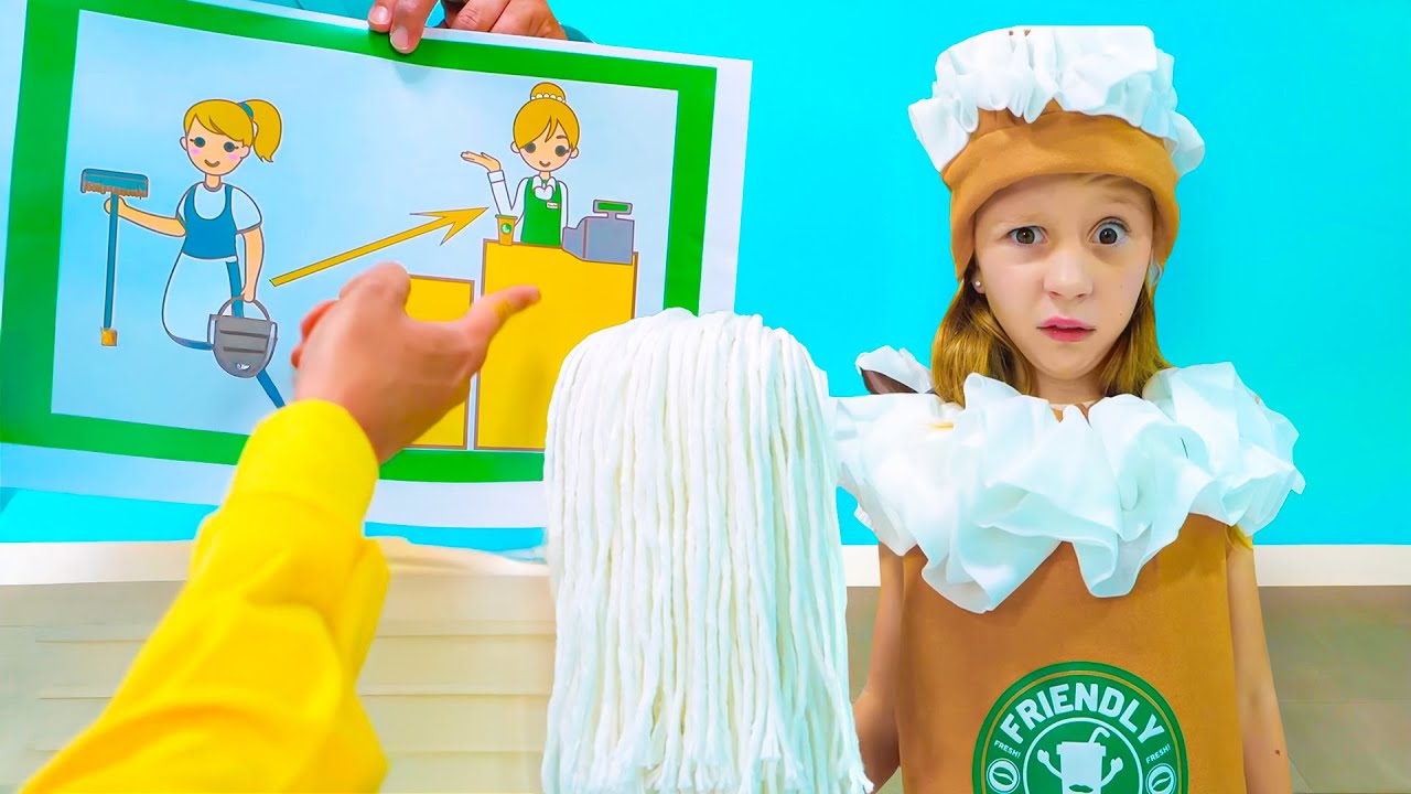 Nastya Menjadi Pengusaha Anak - Seri video 1 Jam untuk anak-anak