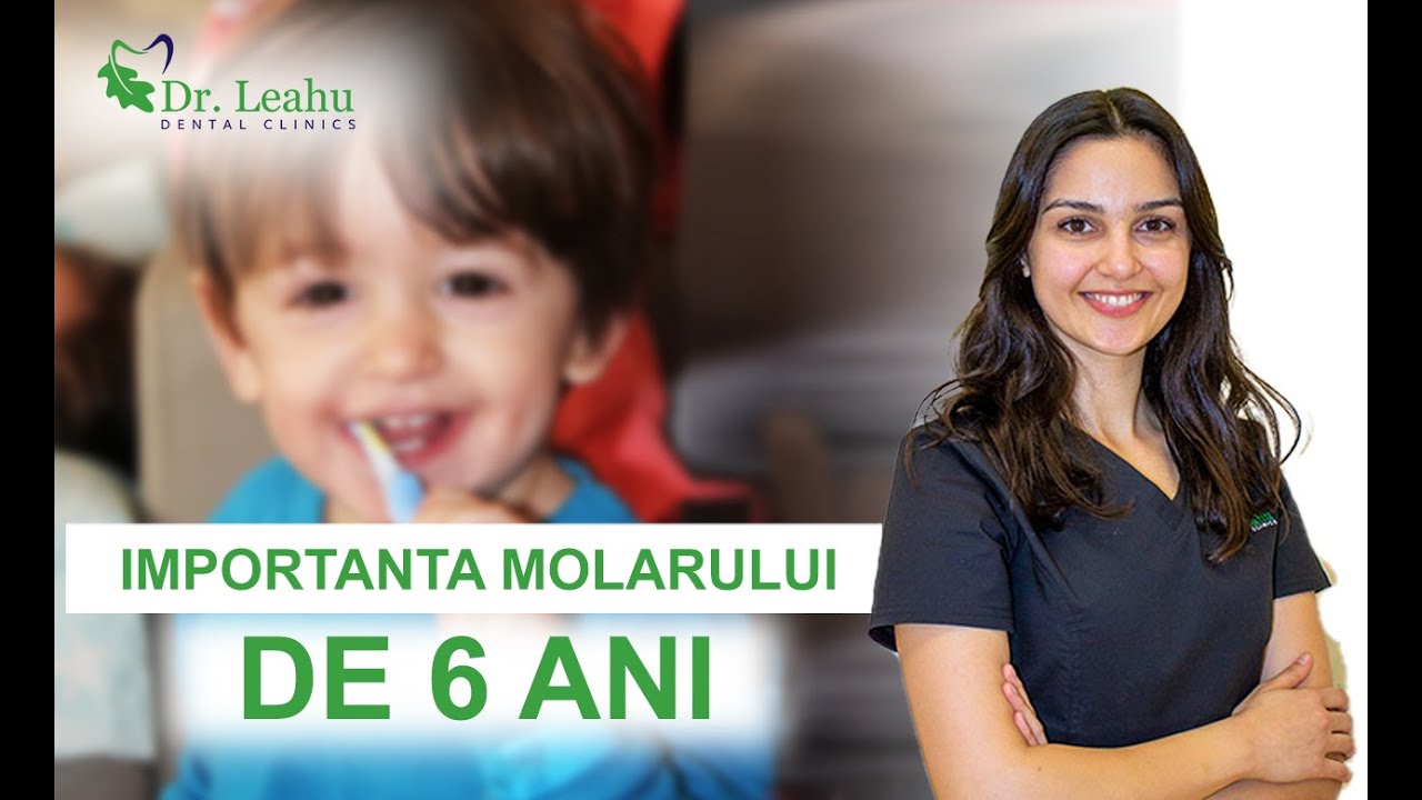 Importanta molarului de 6 ani, primul dinte permanent ce apare la copii