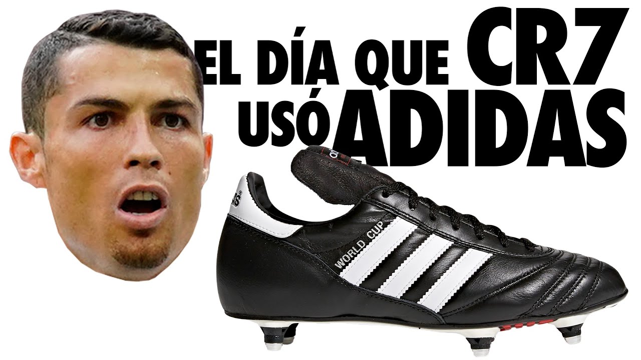 El día que Cristiano Ronaldo usó adidas