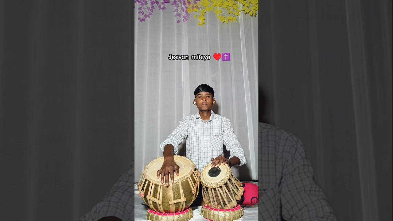 Jeevan mileya | Gautam Kumar Masih song cover on Tabla by Jacob khokhar ||