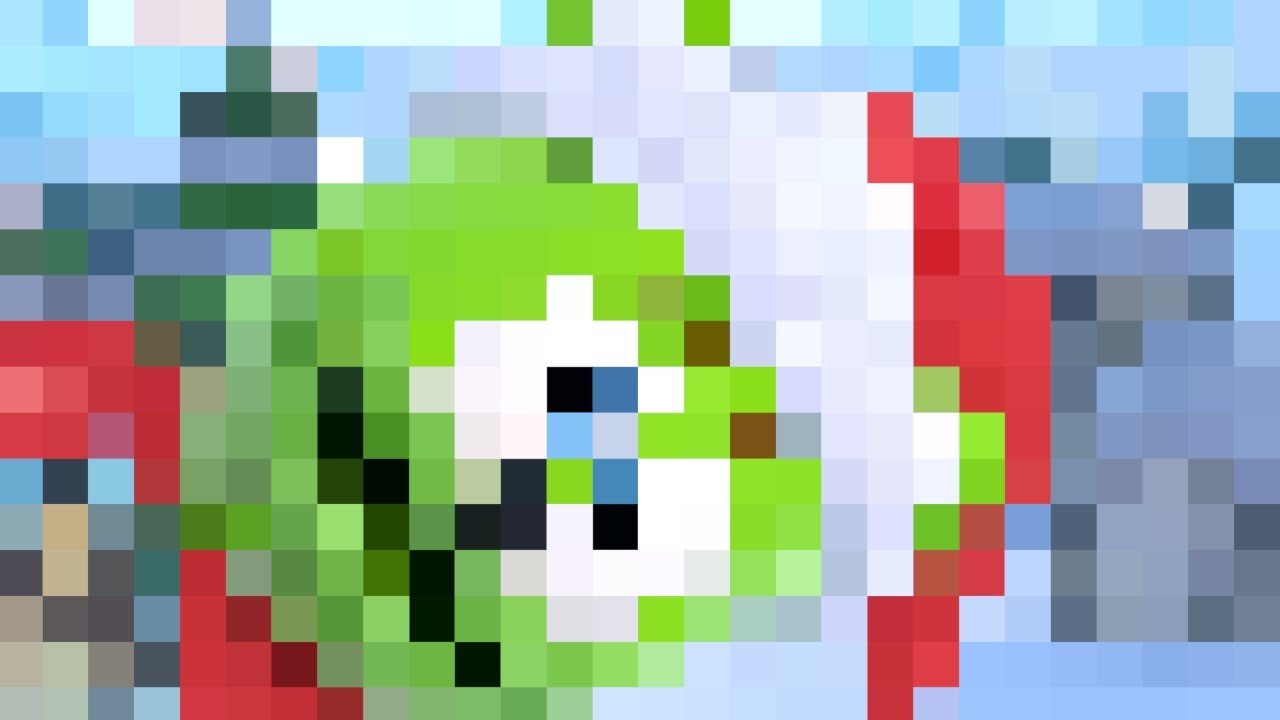 8-BIT PIXEL & HI PITCH Gummibär REQUESTT VIDOE Christmas Special Mandarin Chinese Gummy Bear Song