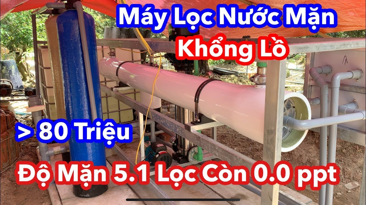 Khám Phá Máy Lọc Nước Mặn Thành Nước Ngọt Giải Cứu Vườn Sầu Riêng | Thịnh Sầu Riêng