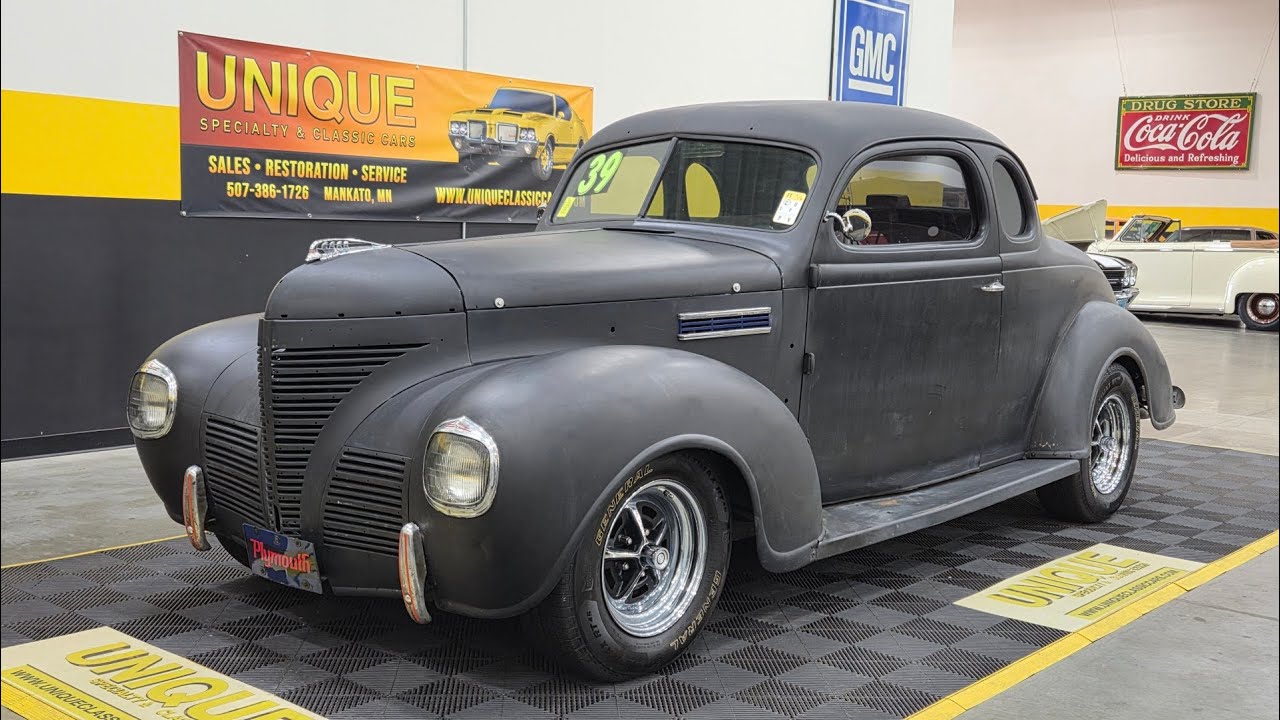 1939 Plymouth 5-Window Coupe (Project) | For Sale $13,900