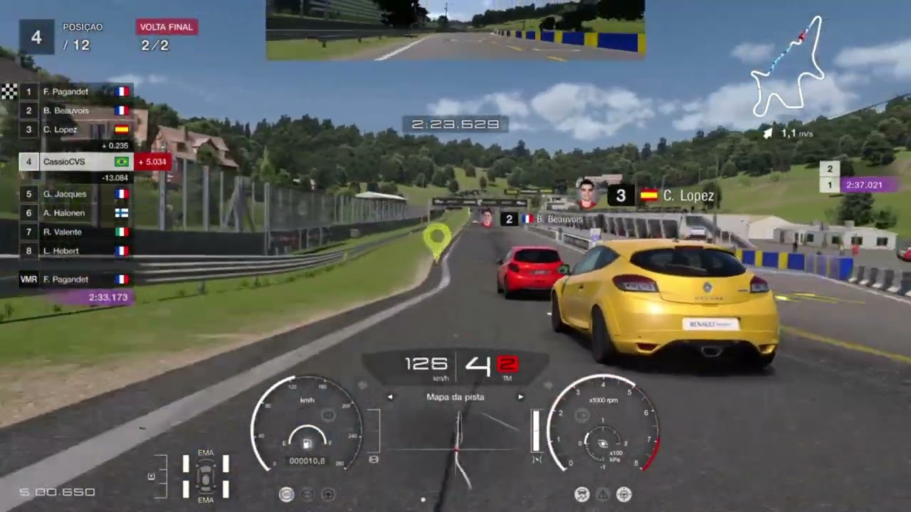 Gran Turismo 7 - Corridas aleatórias Renault Clio RS