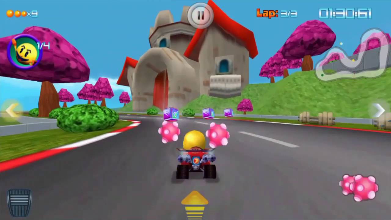 Pac-Man Kart Rally (by Namco) HD gameplay!