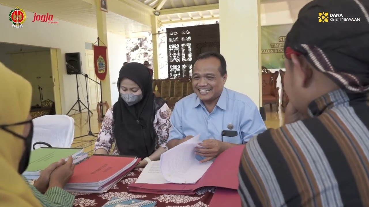 Proses Penilaian Kalurahan Mandiri Budaya, Biro Administrasi Perekonomian dan SDA Setda DIY.