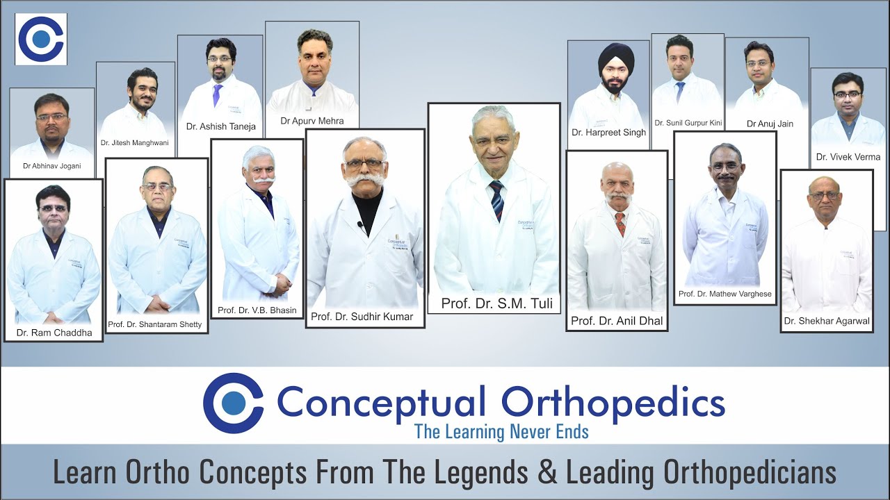 Conceptual Orthopedics - Coming Soon An Online Platform to learn Ortho Concepts from The Legends