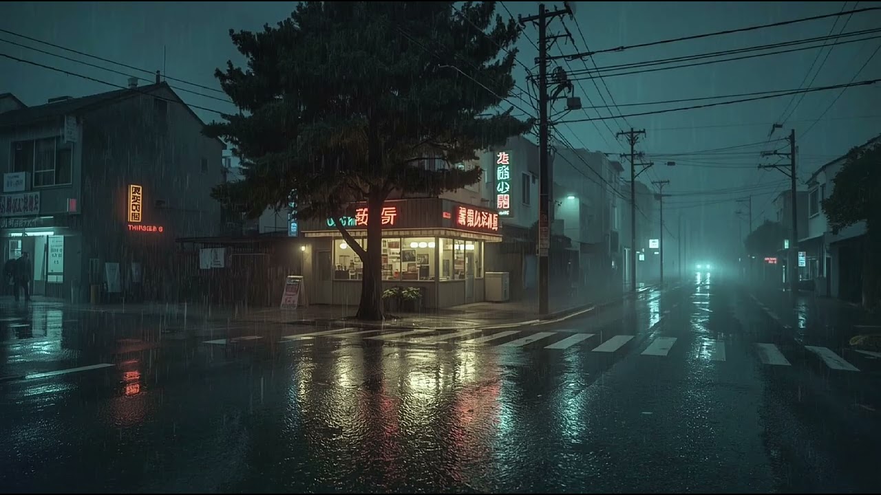 AfterRain Lofi - Rainy Window Vibes | Rainy City Dream