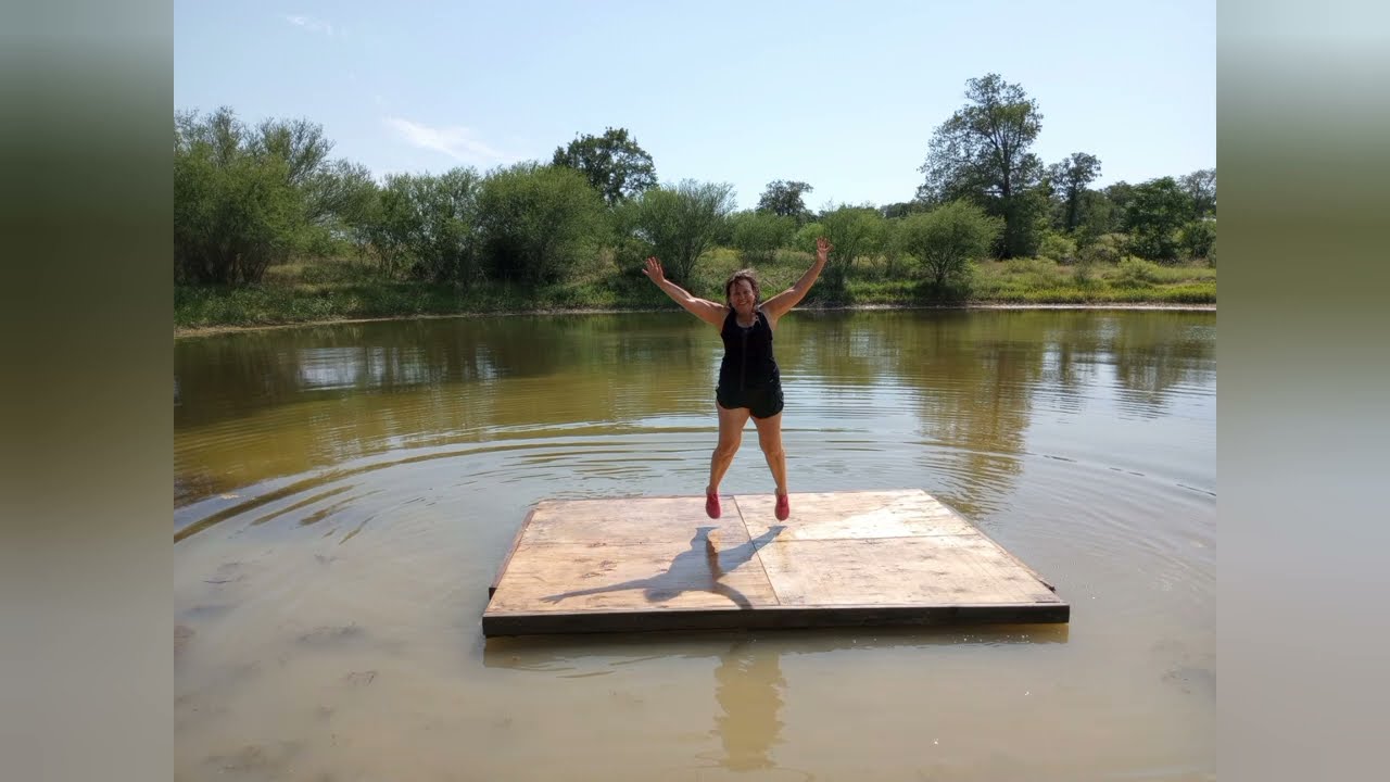 What our swimming hole looks like