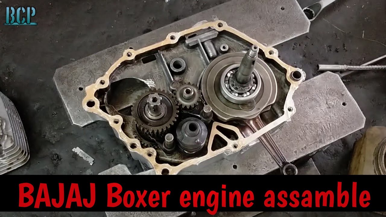 Bajaj Boxer engine full fitting || बजाज बॉक्सर इंजन फुल फिटिंग