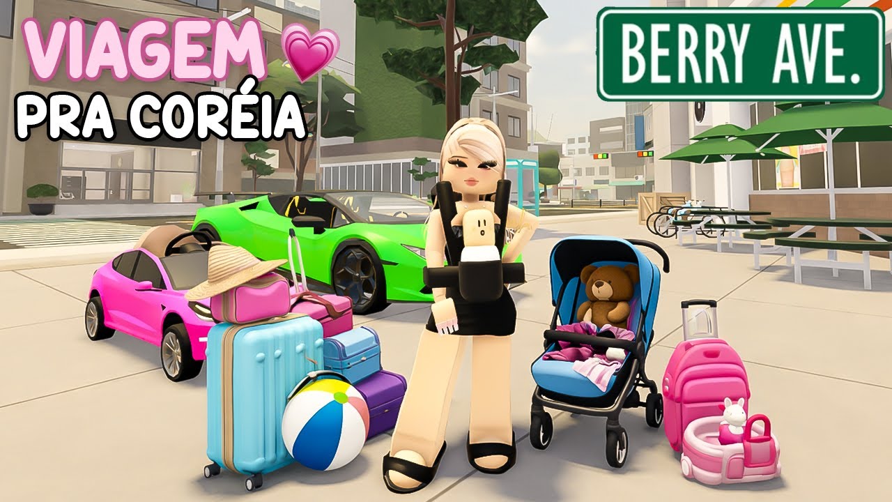VIAJEI SOZINHA PRA CORÉIA COM MEU FILHO em BERRY AVENUE! ❤✈