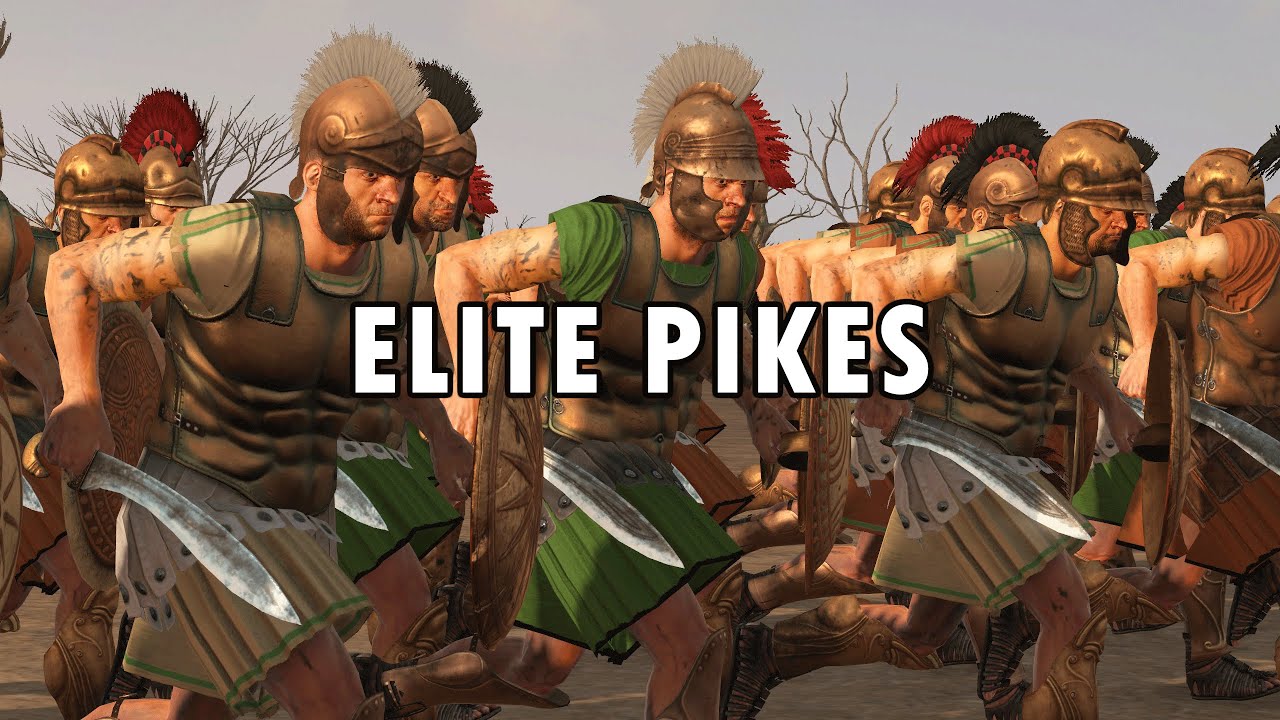 Элитные пикинёры — многопользовательская битва — Total War Rome 2