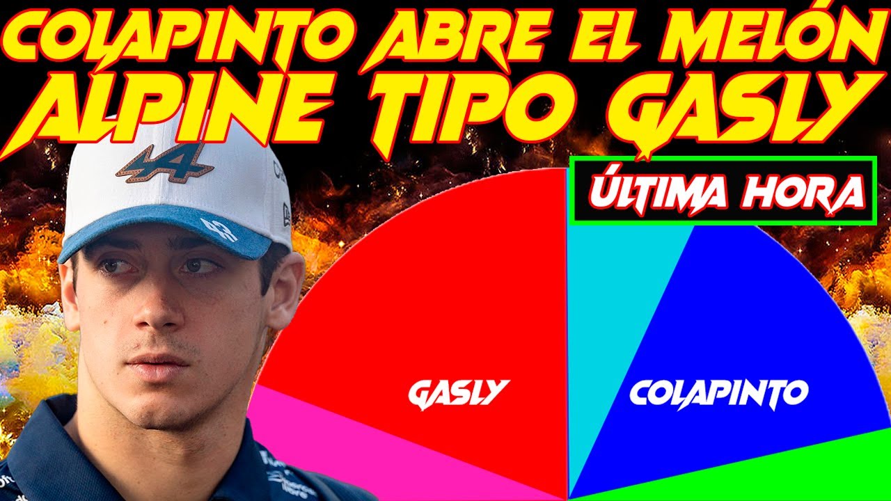 COLAPINTO M&Aacute;S CLARO QUE NUNCA CON ALPINE F1 PARA 2026 