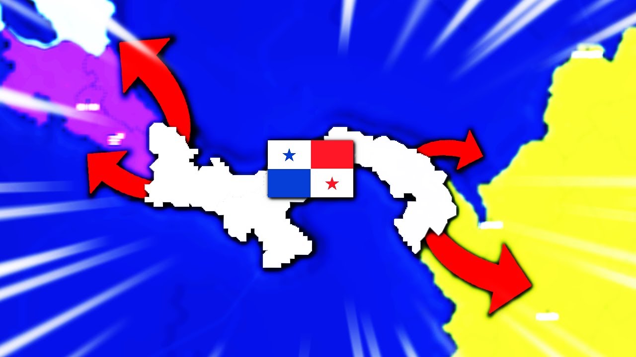 Panama zdominuje AMERYKI? - AGE OF HISTORY II