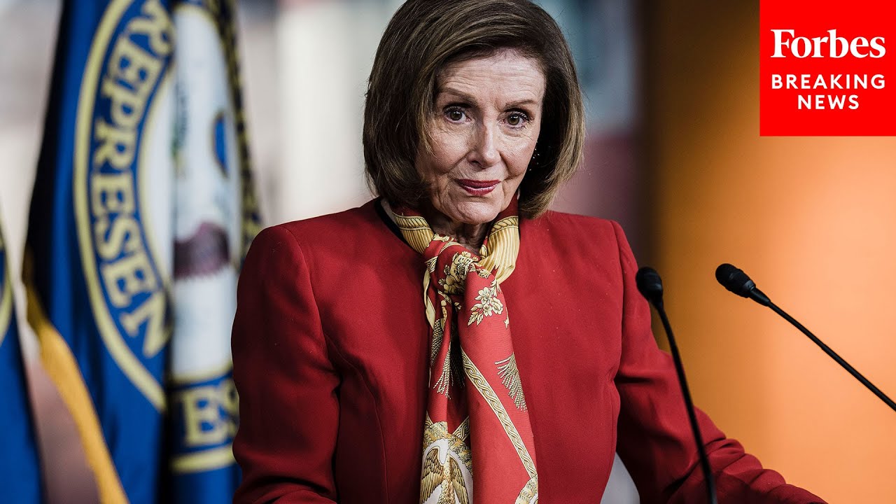 Speaker Nancy Pelosi Holds A Press Conference with Croatian Prime Minister Andrej Plenković