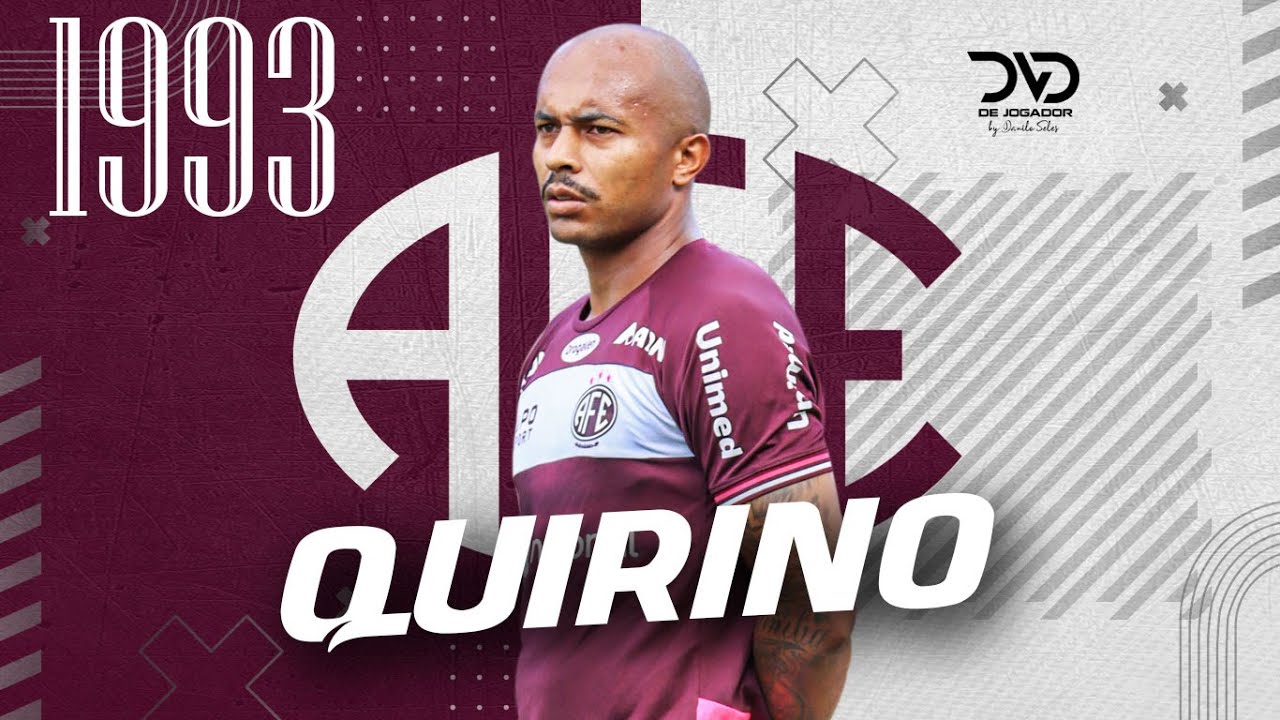 QUIRINO - ATACANTE - FERROVI&Aacute;RIA (SP) - 2025 | DVD DE JOGADOR OFICIAL
