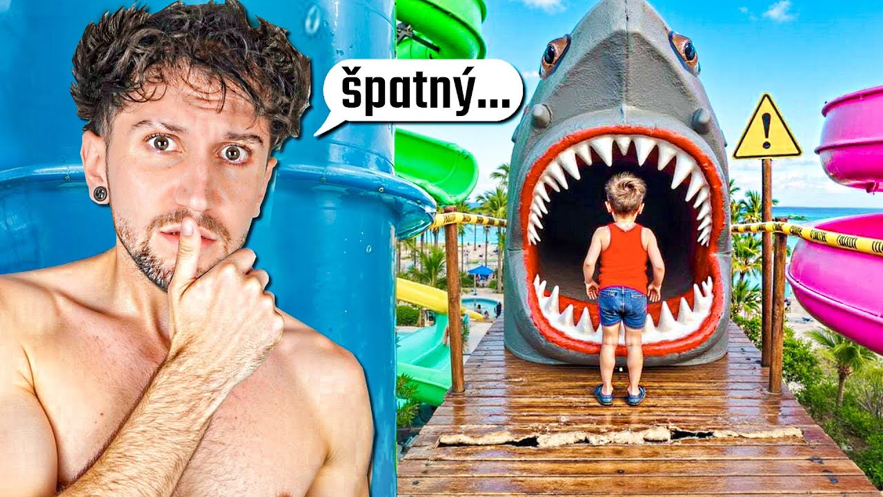 TOHLE JSEM PŘEHNAL... můj aquapark je šílený!