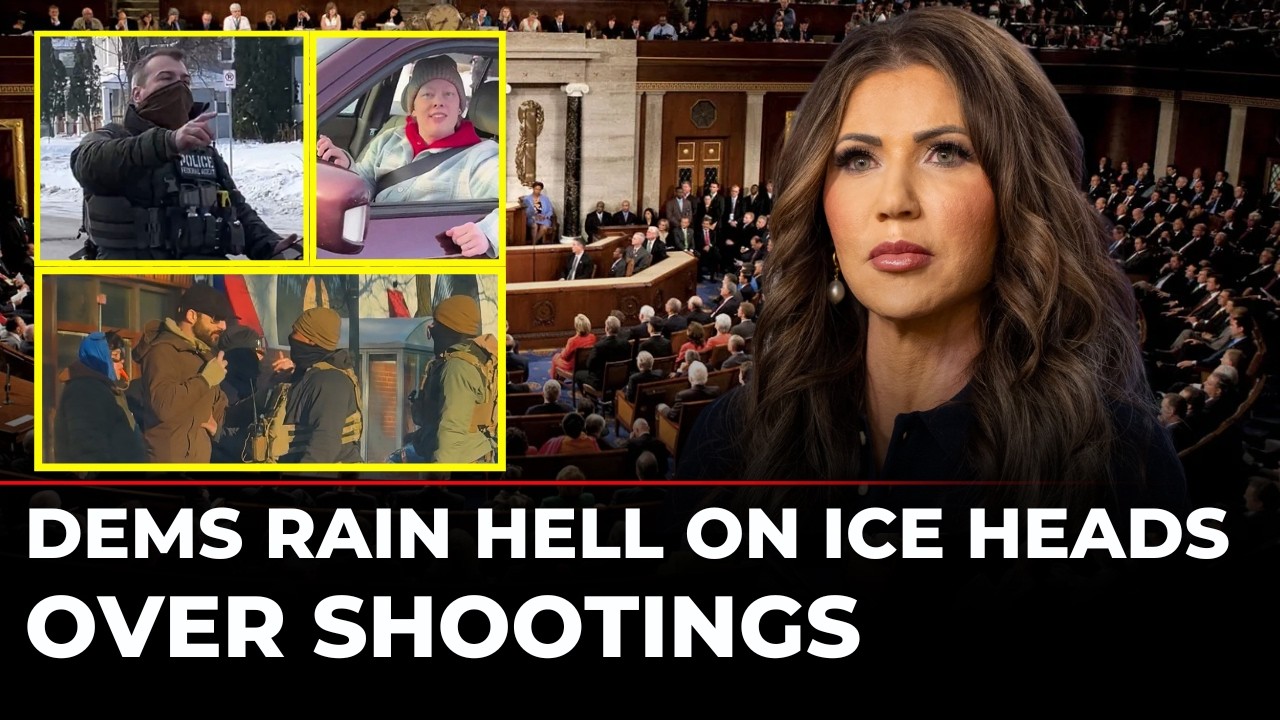 LIVE: Democrats Rain Hell on Top ICE Officials Over Minneapolis Deadly Shooting | Kristi Noem | News