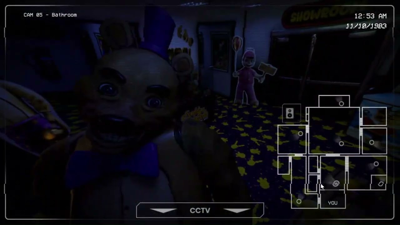 Forgotten At Fredbear's Night 4