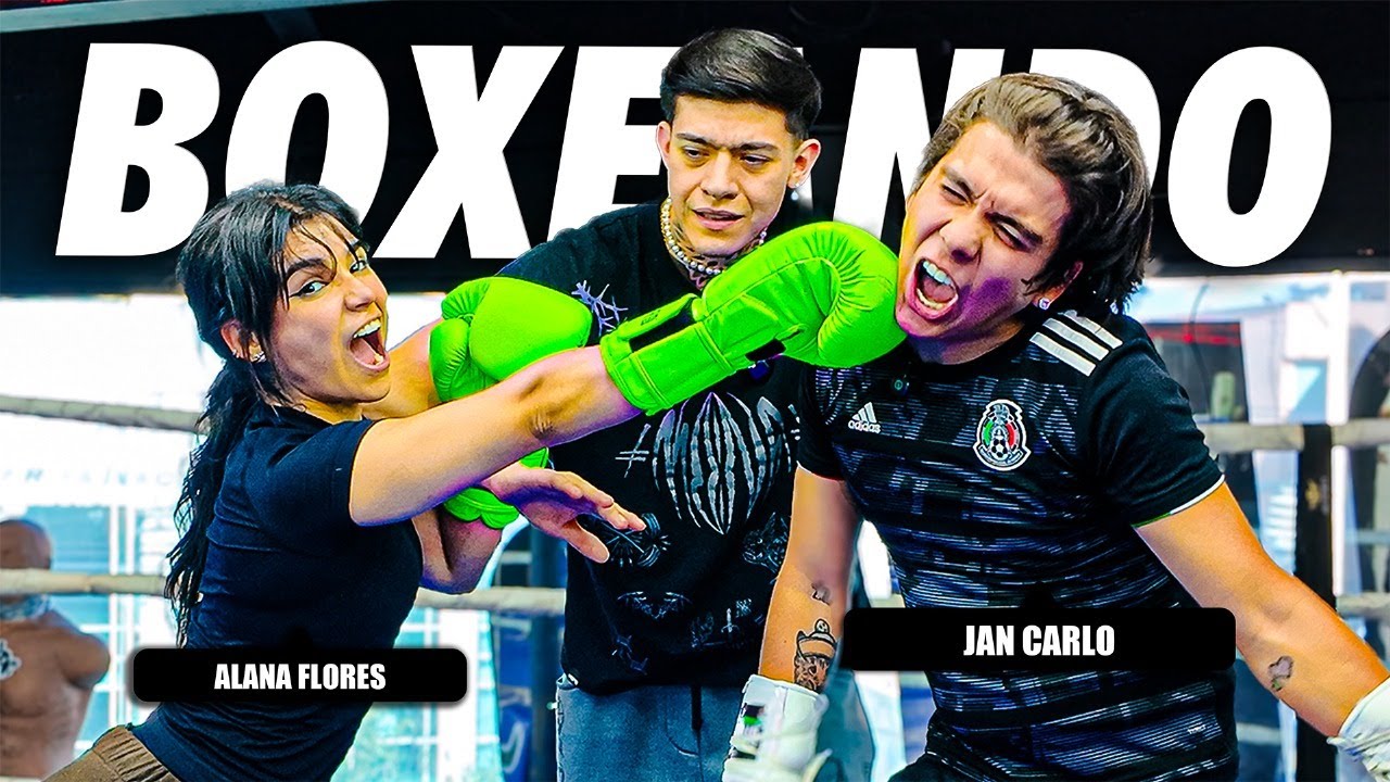 ENTRENANDO BOXEO CON @JanCarloBautista  🥊