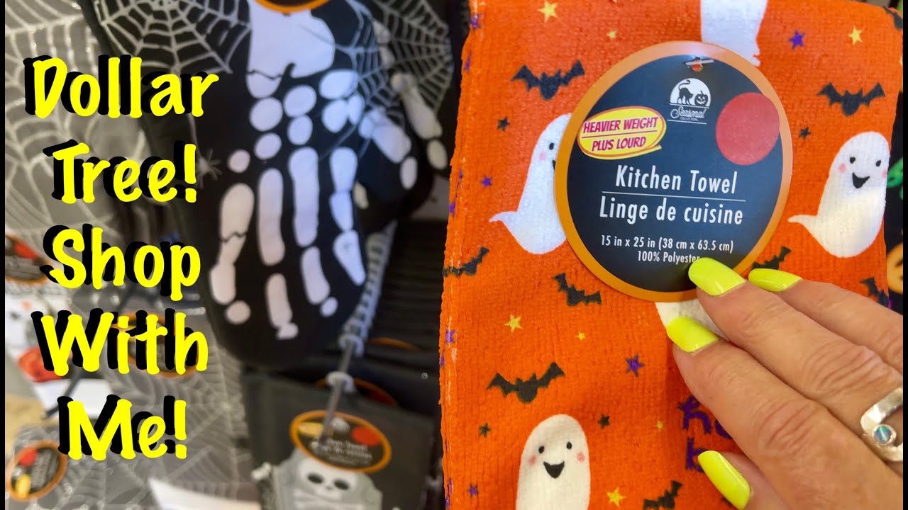 ASMR Dollar Tree Shop With Me~halloween! (No talking Version) Plastic crinkles! Public ASMR