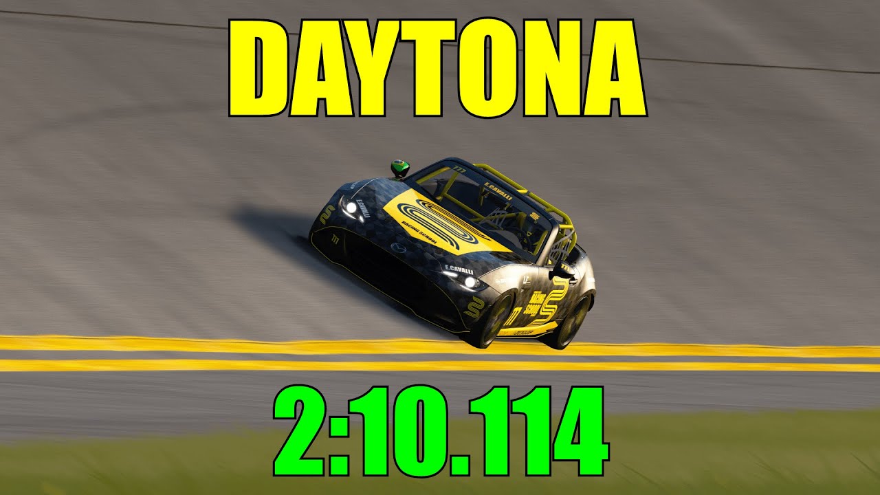 TRACK GUIDE: Daytona Road Course - Mazda MX-5 Cup (Assetto Corsa LFM)