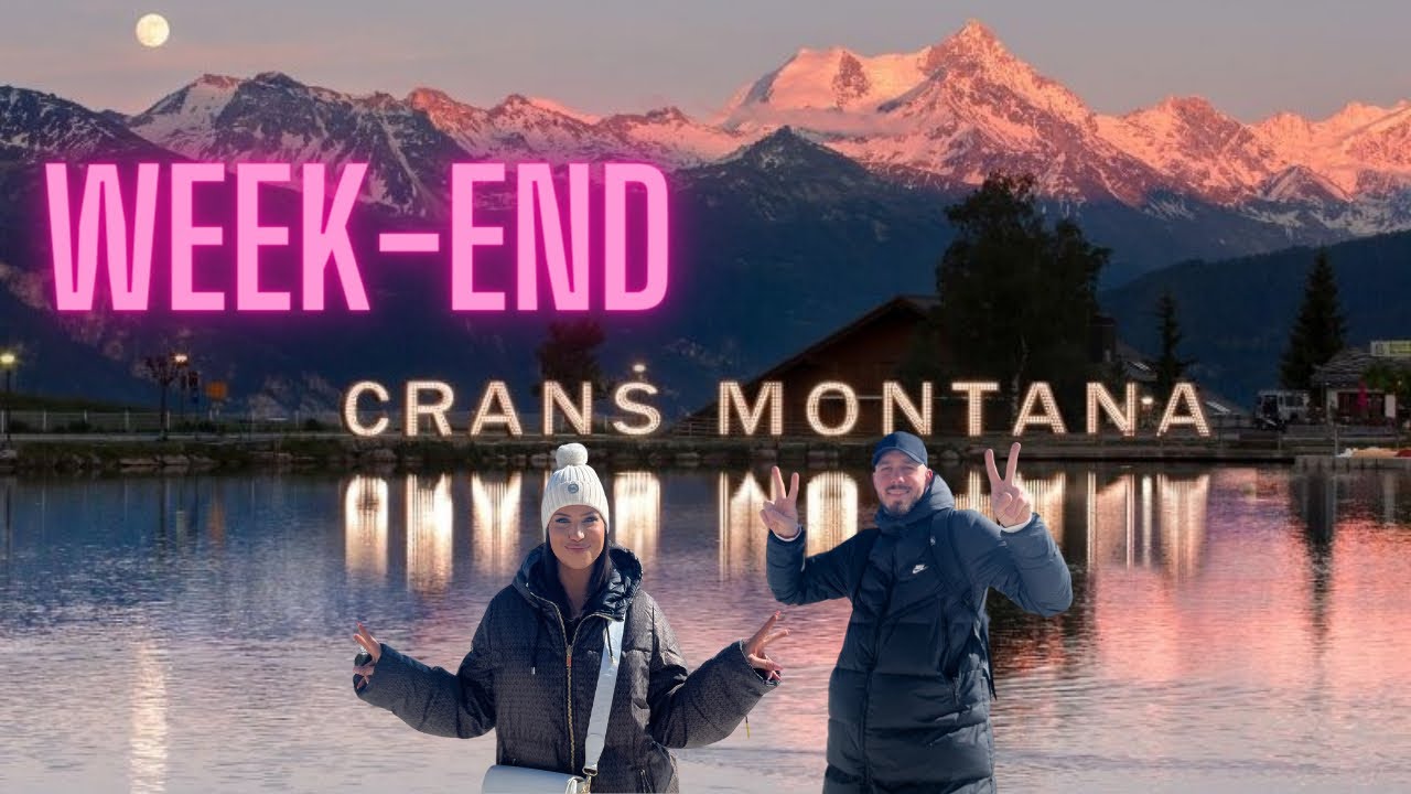 VLOG - Week-end à Crans-Montana l  Room-tour de notre appartement de fou 🤩