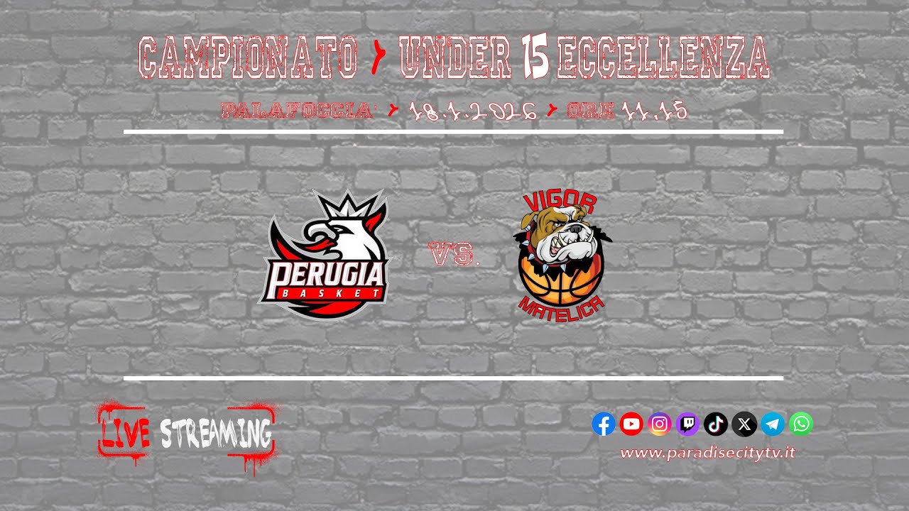 🏀📹 HIGHLIGHTS UNDER 15 ECCELLENZA BASKET 2025-2026 - PERUGIA BASKET VS. VIGOR BASKET MATELICA 📹🏀