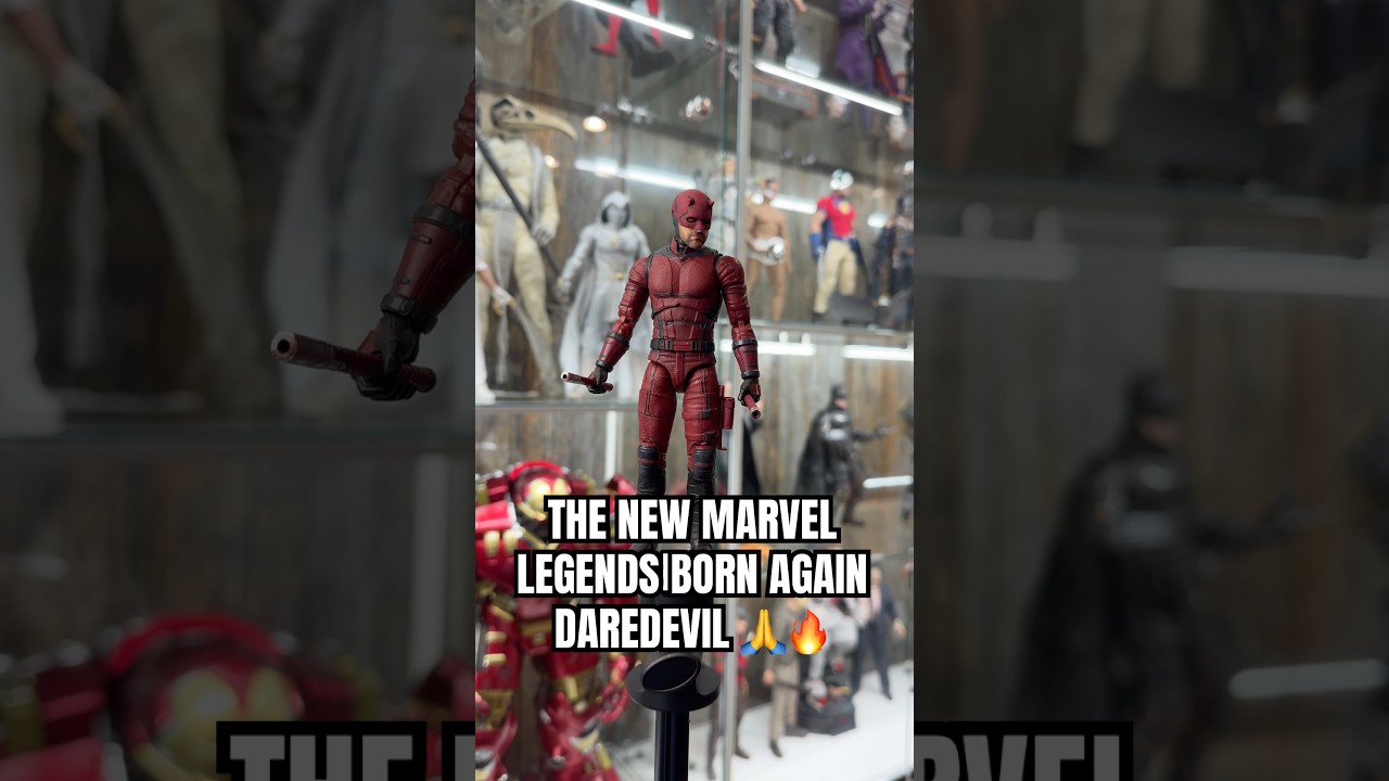 НОВЫЕ ЛЕГЕНДЫ MARVEL ВОЗРОЖДЕНЫ СОРВАТЕЛЬ 🙏🔥 #Сорвиголова #marvellegends #фигурки #hottoys