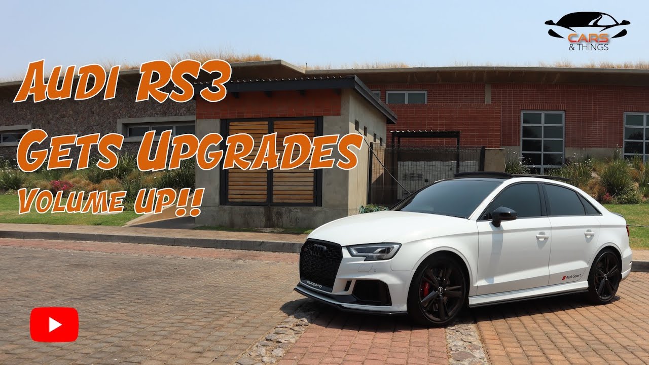 FIRST MODS ON THE *NEW* AUDI RS3! TURN UP YOUR VOLUME...